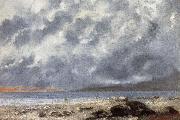 Gustave Courbet, Beach Scene
